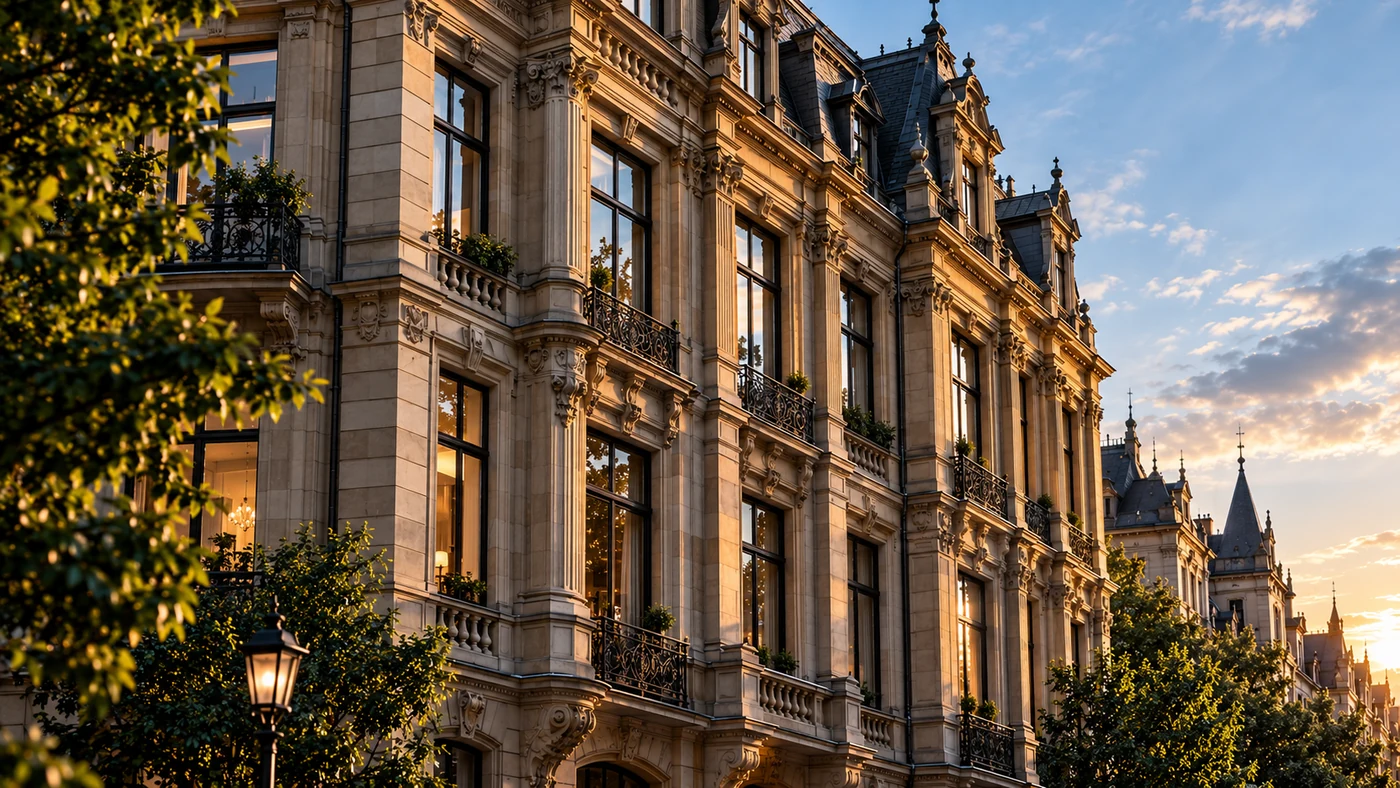 Historische Hamburger Immobilie
